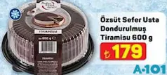 ÖZSÜT SEFER USTA DONDURULMUŞ TİRAMİSU 600 G